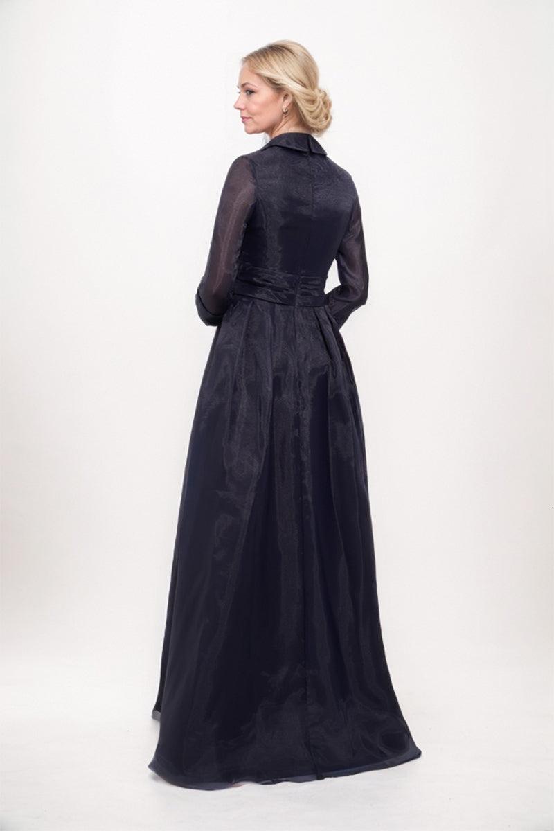 A-Line Maxi Organza Mother Dress CM0235 - COCOMELODY