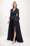 A-Line Maxi Organza Mother Dress CM0235 - COCOMELODY