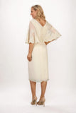 Sheath-Column Midi Chiffon Mother Of The Bride Dress CM0280 - COCOMELODY