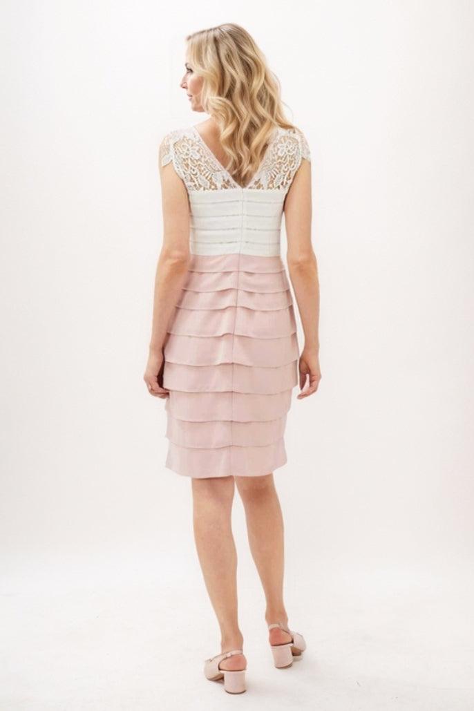Sheath-Column Mini Chiffon Mother Of The Bride Dress CM0281 - COCOMELODY