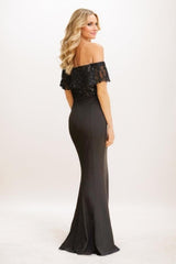 Mermaid Maxi Elastic Cloth Mother Of The Bride Dress CM0298 - COCOMELODY