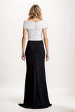 Sheath Maxi Elastic Cloth Mother Of The Bride Dress CM0319 - COCOMELODY