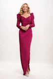 Sheath Maxi Knitted Fabric Mother Of The Bride Dress CM0327 - COCOMELODY