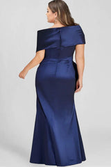 Off The Shoulder Floor Length Mother Of The Bride Dresses CM0336 - COCOMELODY