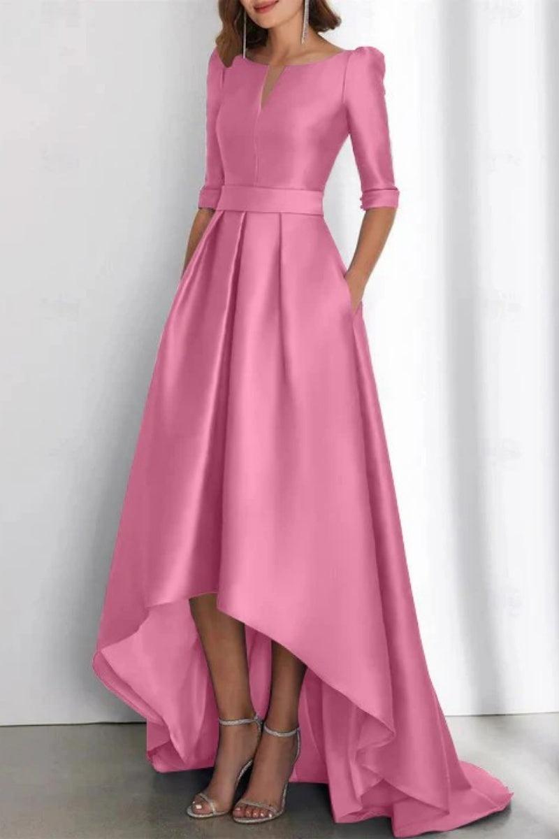 A Line Off The Shoulder Sleeveless Ankle Length Mother Dresses CM0337 - COCOMELODY