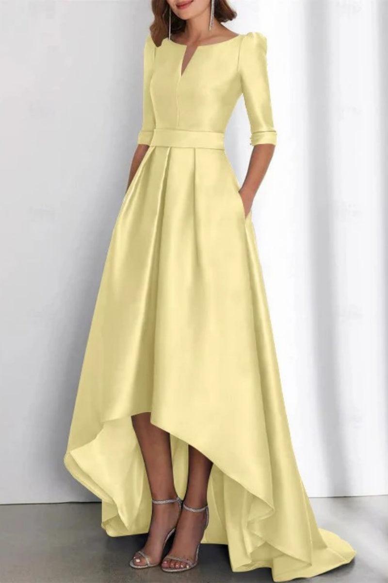 A Line Off The Shoulder Sleeveless Ankle Length Mother Dresses CM0337 - COCOMELODY