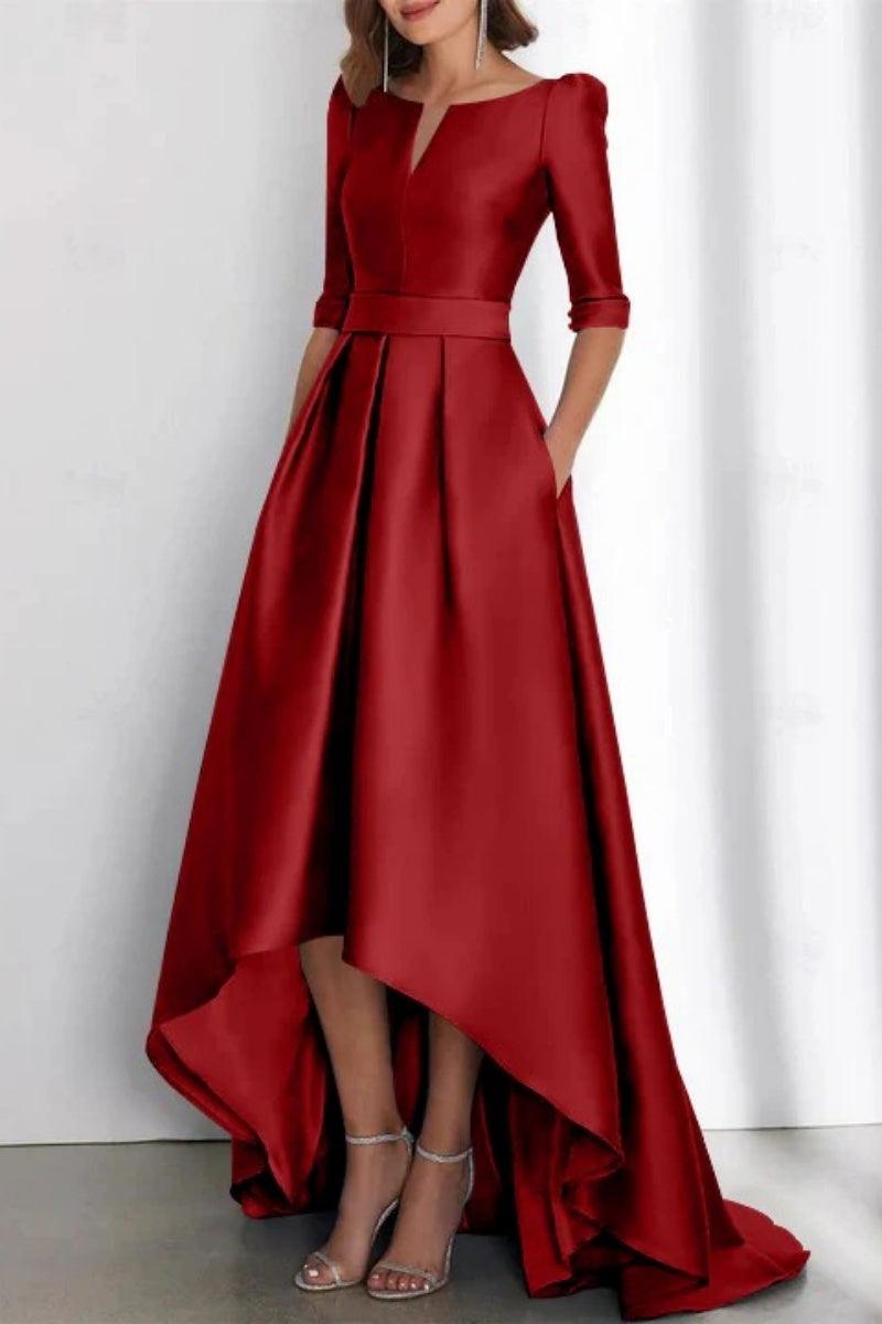 A Line Off The Shoulder Sleeveless Ankle Length Mother Dresses CM0337 - COCOMELODY