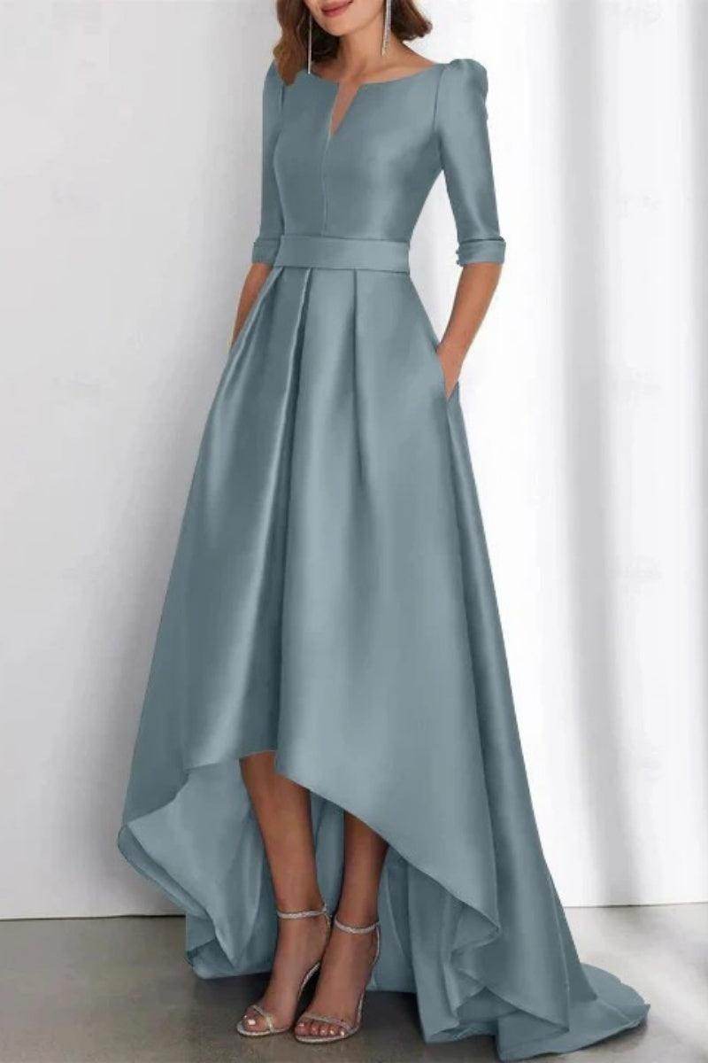 A Line Off The Shoulder Sleeveless Ankle Length Mother Dresses CM0337 - COCOMELODY