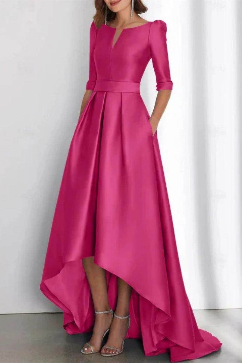 A Line Off The Shoulder Sleeveless Ankle Length Mother Dresses CM0337 - COCOMELODY