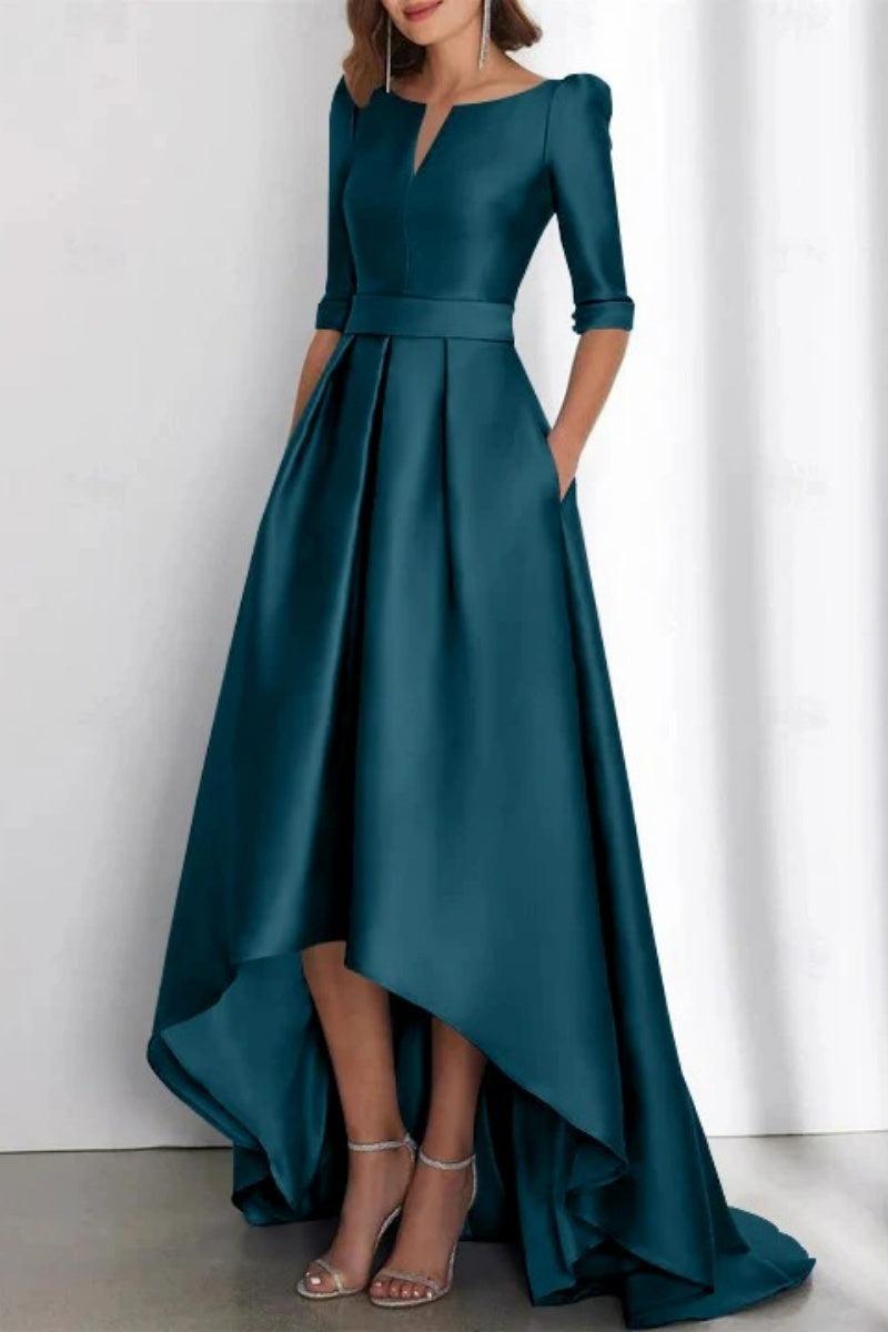 A Line Off The Shoulder Sleeveless Ankle Length Mother Dresses CM0337 - COCOMELODY