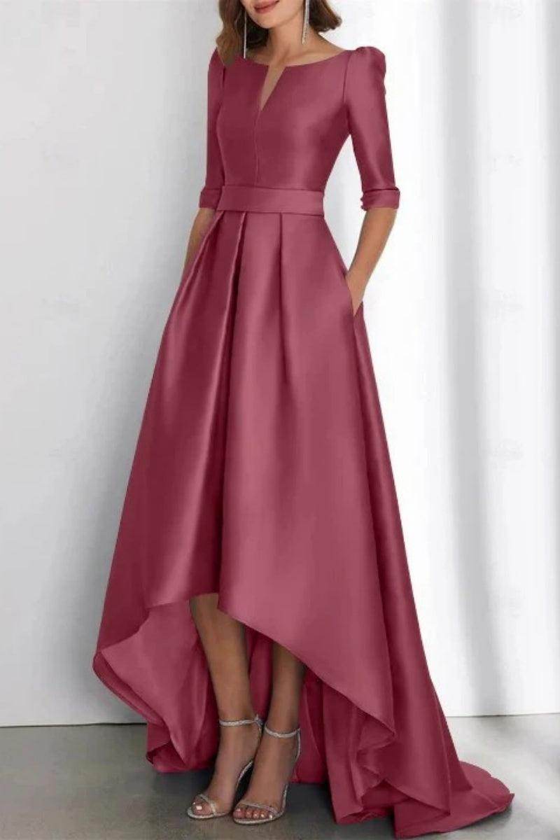 A Line Off The Shoulder Sleeveless Ankle Length Mother Dresses CM0337 - COCOMELODY