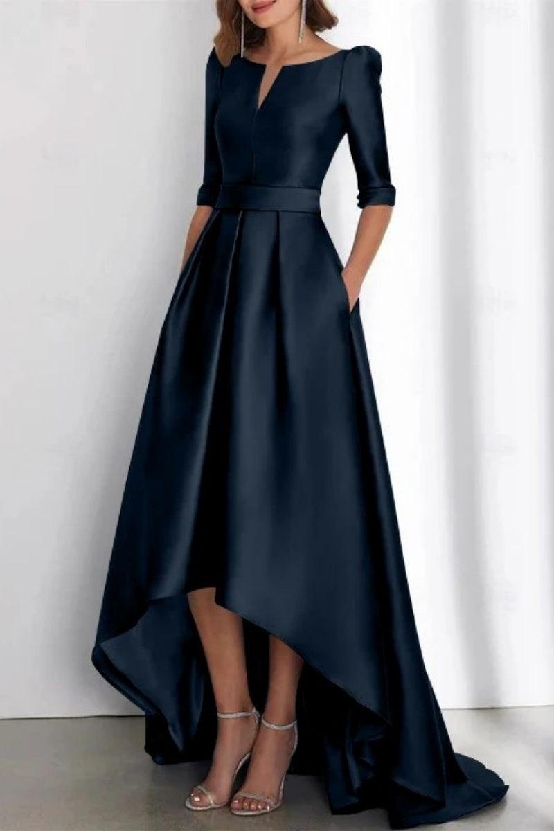 A Line Off The Shoulder Sleeveless Ankle Length Mother Dresses CM0337 - COCOMELODY