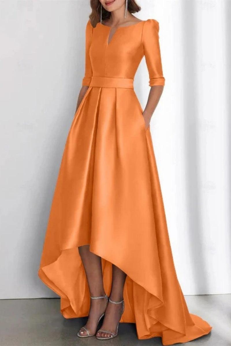 A Line Off The Shoulder Sleeveless Ankle Length Mother Dresses CM0337 - COCOMELODY