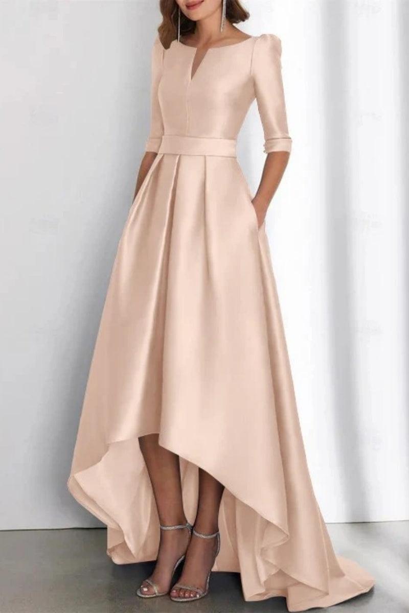A Line Off The Shoulder Sleeveless Ankle Length Mother Dresses CM0337 - COCOMELODY