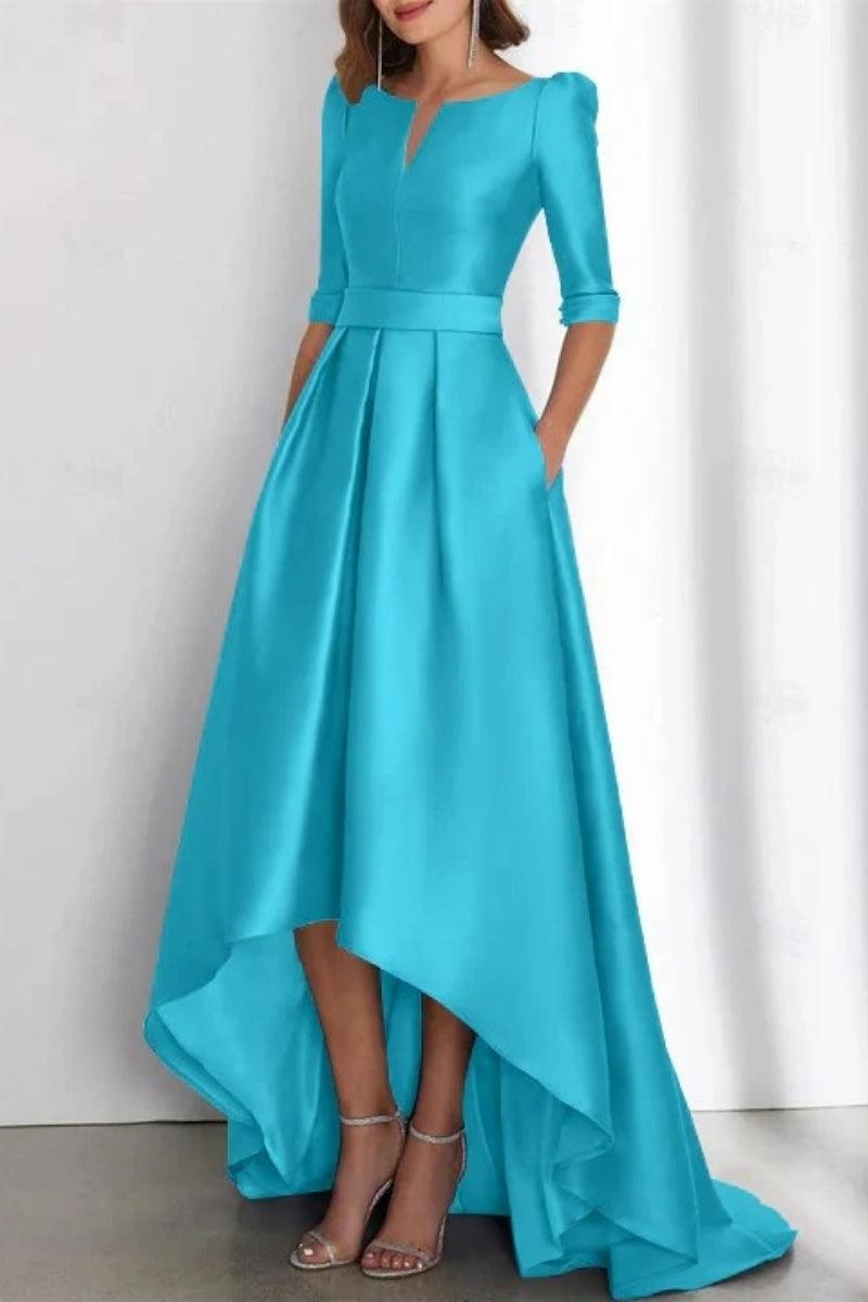 A Line Off The Shoulder Sleeveless Ankle Length Mother Dresses CM0337 - COCOMELODY