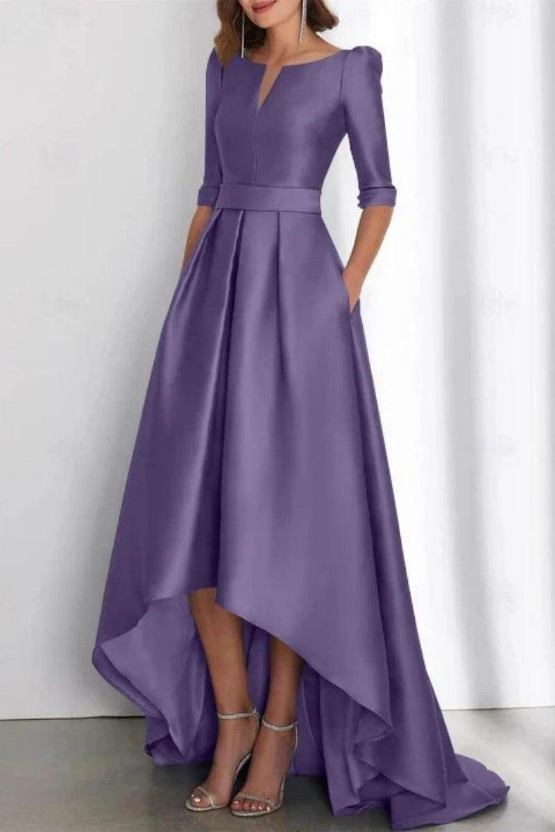 A Line Off The Shoulder Sleeveless Ankle Length Mother Dresses CM0337 - COCOMELODY