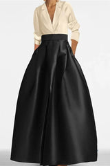 A Line Jewel Neck Long Sleeves Sequin Mother Dresses CM0342 - COCOMELODY