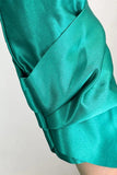 Sheath Column V Neck 3/4 Sleeves Knee Length Mother Dresses CM0353 - COCOMELODY