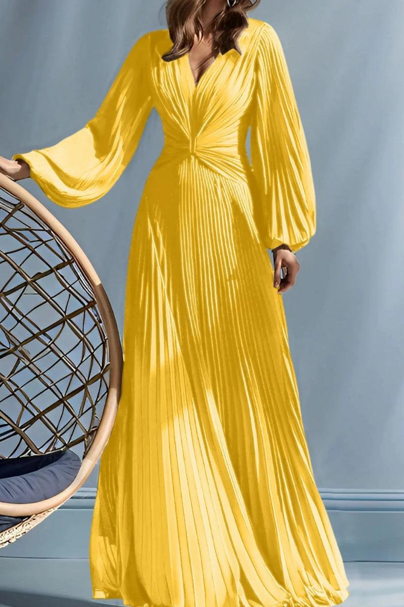 A Line V Neck Mother of the Bride Dresses with Ruched CM0367 - COCOMELODY