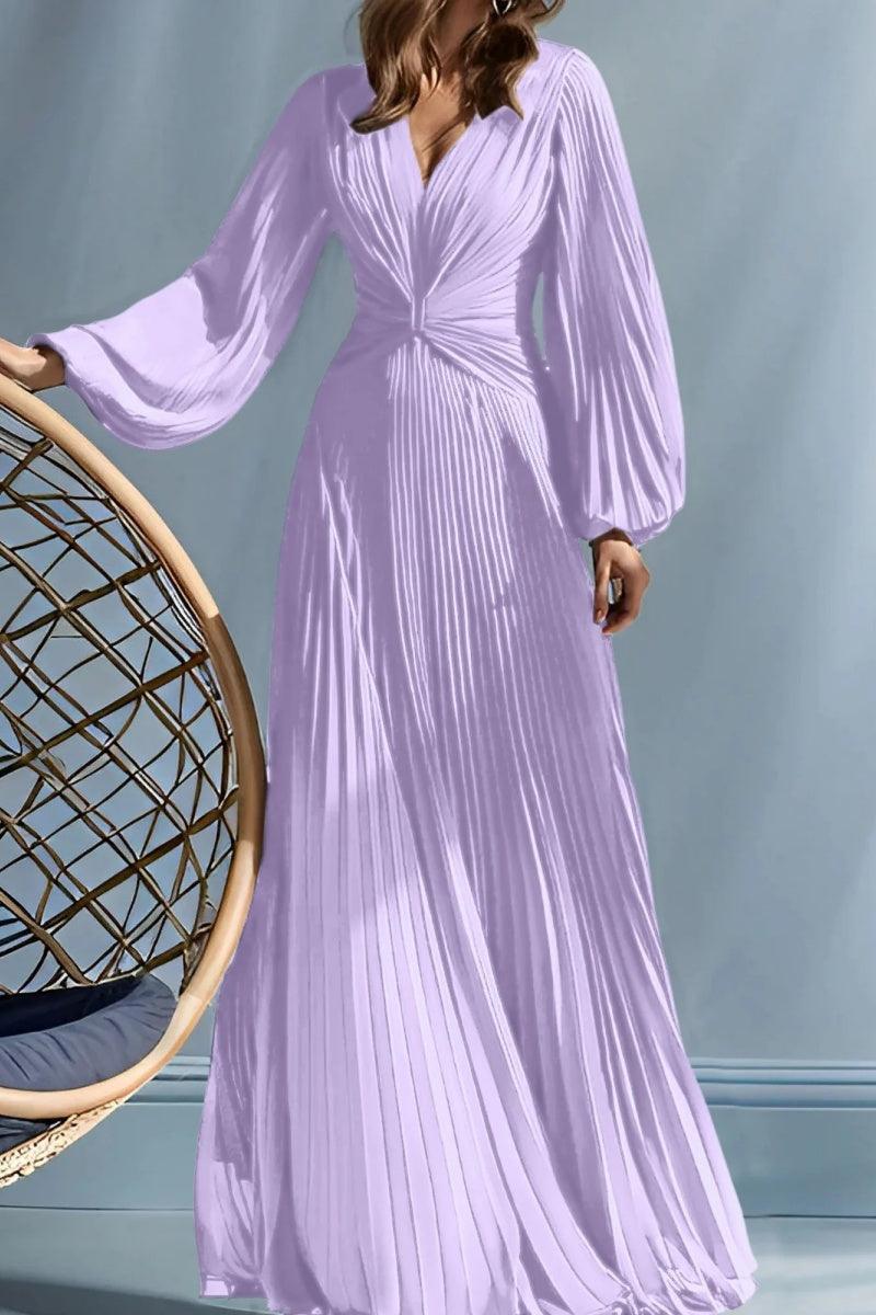 A Line V Neck Mother of the Bride Dresses with Ruched CM0367 - COCOMELODY
