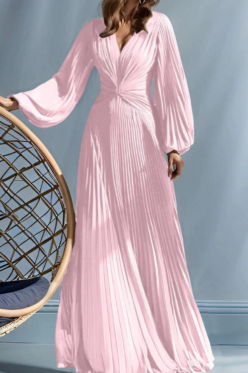 A Line V Neck Mother of the Bride Dresses with Ruched CM0367 - COCOMELODY