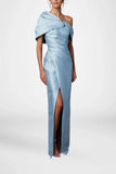Sheath Column Half Sleeves Floor Length Mother Dresses CM0376 - COCOMELODY