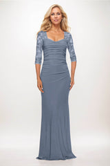 Trumpet-Mermaid Maxi Elastic Cloth Mother of the Bride Dresses CM0395 - COCOMELODY