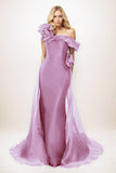 Trumpet-Mermaid Maxi Organza Mother of the Bride Dresses CM0406 - COCOMELODY