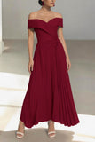A-Line Ankle Length Chiffon Mother of the Bride Dress CM0457