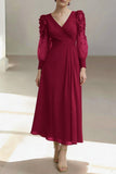Sheath-Column Ankle Length Chiffon Mother of the Bride Dress CM0462