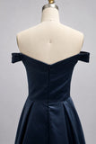 A-Line Floor Length Satin Mother of the Bride Dress CM0467