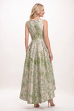 A-Line High-Low Jacquard Mother of the Bride Dress CM0502