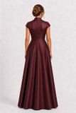 A-Line Floor Length Polyester Mother of the Bride Dress CM0516