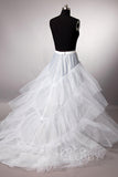 A-Line Court Train Slip 2 Hoops Wedding Petticoats CP0013004 - COCOMELODY