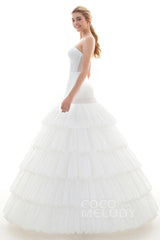 Ball Gown Floor-Length 5 Hoops Wedding Petticoats CP0016004 - COCOMELODY