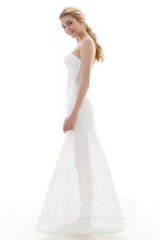 Mermaid Floor-Length 1 Hoop Wedding Petticoats CP001600A - COCOMELODY