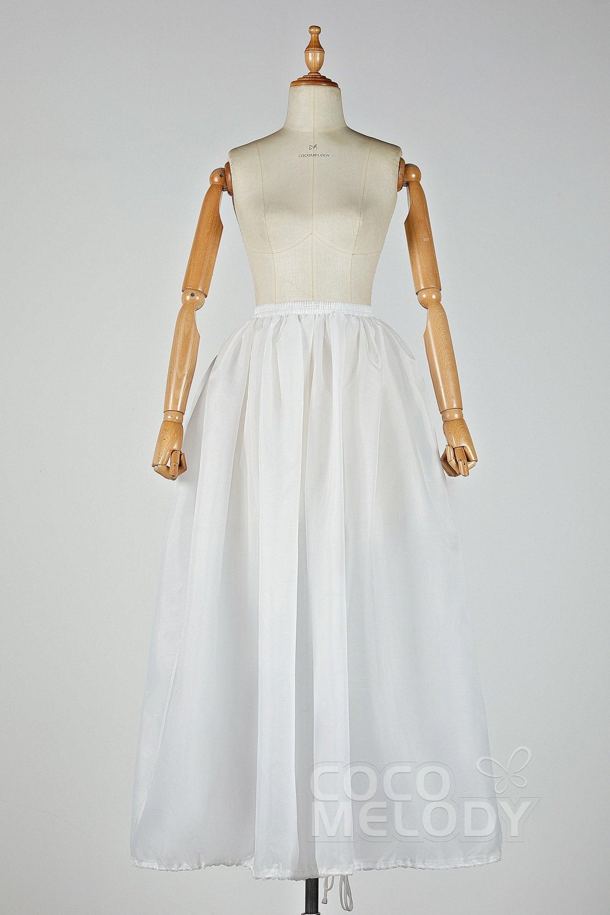 A-Line Wedding Dress Bathroom Helper CP0023 - COCOMELODY