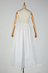 A-Line Wedding Dress Bathroom Helper CP0023 - COCOMELODY