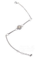 Alloy Wedding Bracelets with Zircon CQ0035 - COCOMELODY