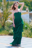 A-Line Floor Length Chiffon Prom Dress CS0499 - COCOMELODY