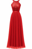 A-Line Floor Length Sequined Prom Dress CS0422 - COCOMELODY