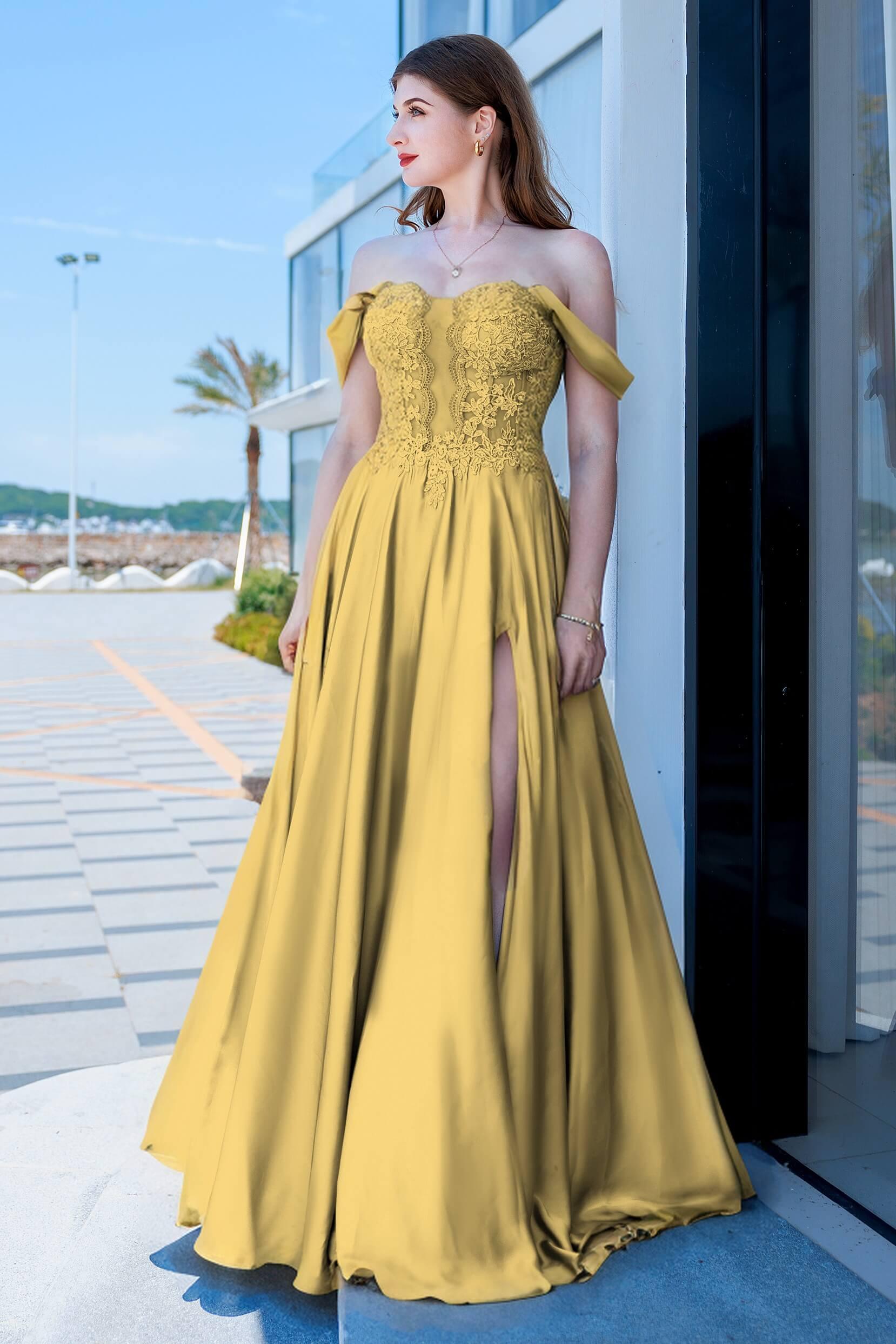 A-Line Floor Length Forged Chiffon Prom Dress CS0485 - COCOMELODY