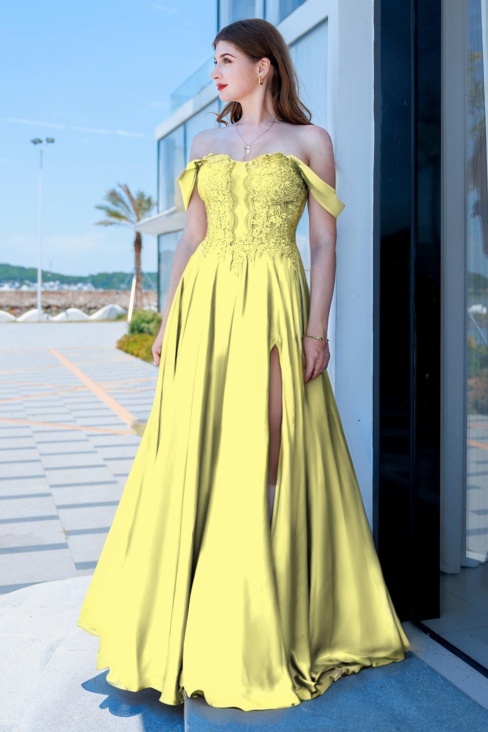 A-Line Floor Length Forged Chiffon Prom Dress CS0485 - COCOMELODY