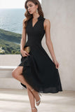 A-Line Knee Length Chiffon Graduation Dresses CS0536 - COCOMELODY