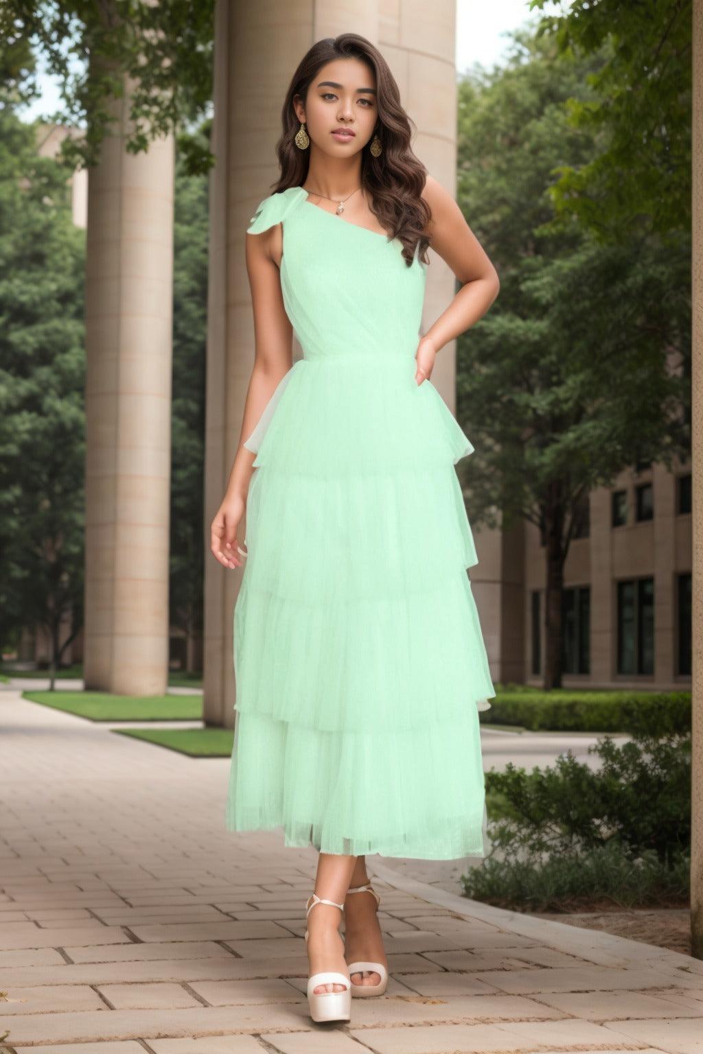 A-Line Short-Mini Tulle Graduation Dresses CS0546 - COCOMELODY