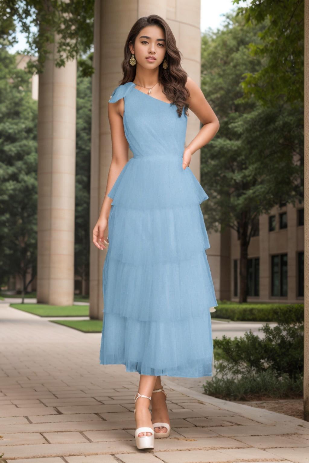A-Line Short-Mini Tulle Graduation Dresses CS0546 - COCOMELODY
