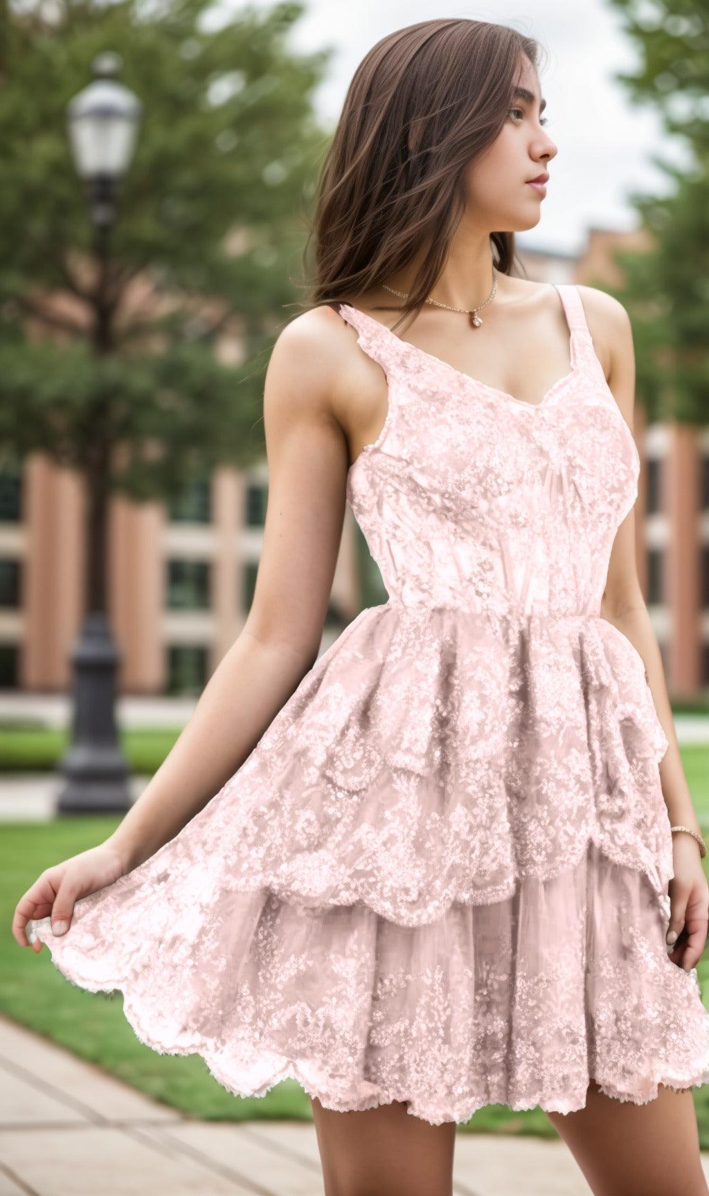A-Line Short-Mini Tulle Graduation Dresses CS0548 - COCOMELODY
