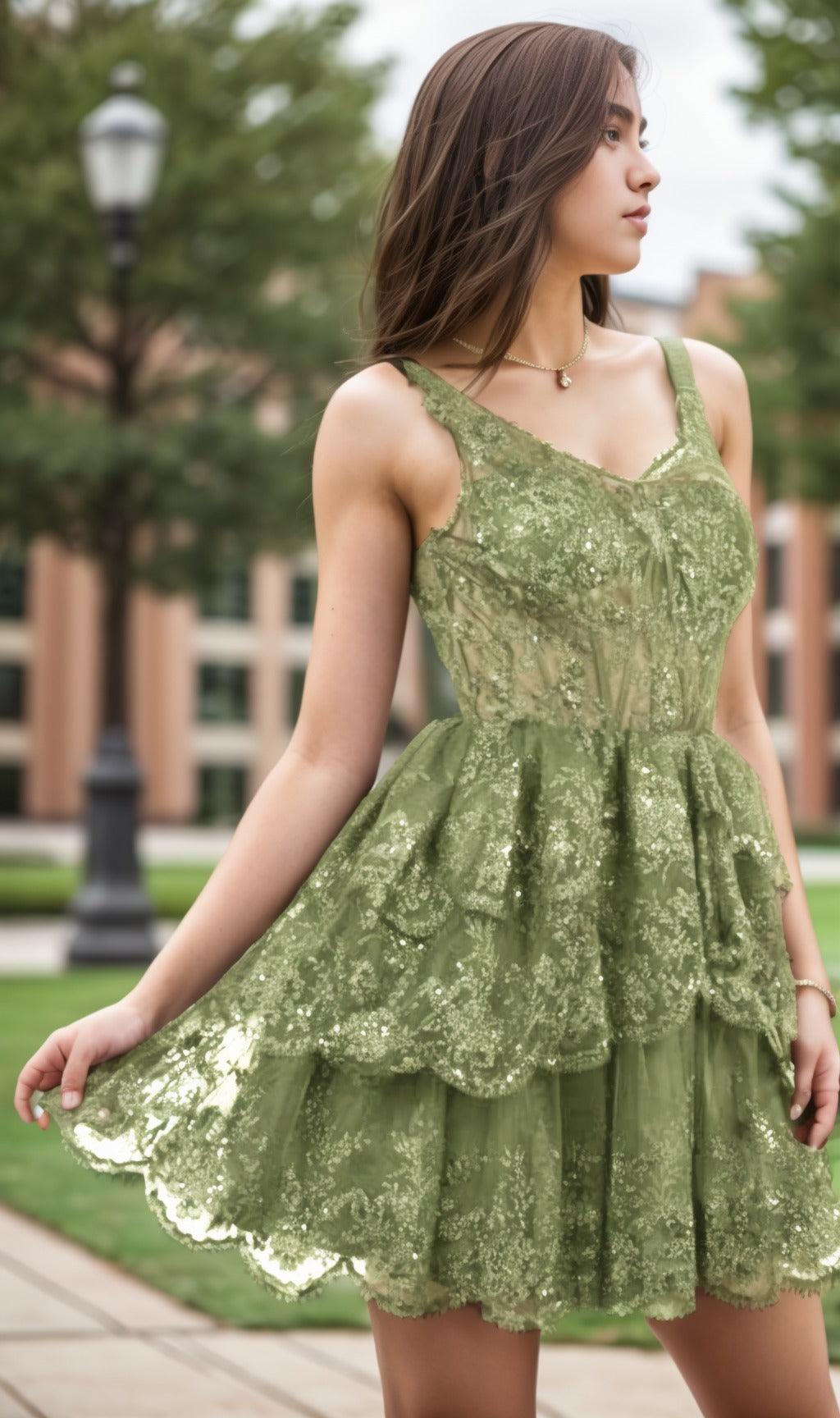 A-Line Short-Mini Tulle Graduation Dresses CS0548 - COCOMELODY