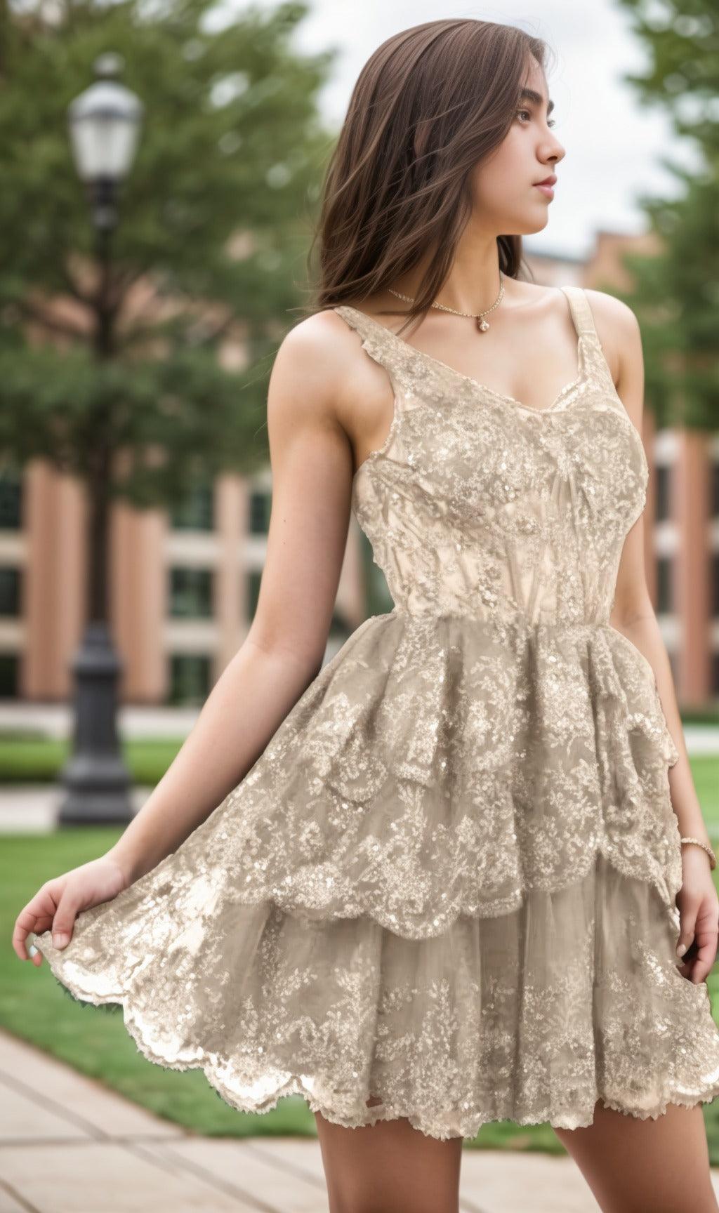 A-Line Short-Mini Tulle Graduation Dresses CS0548 - COCOMELODY