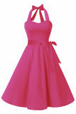 A-Line Knee Length Satin Graduation Dresses CS0559 - COCOMELODY